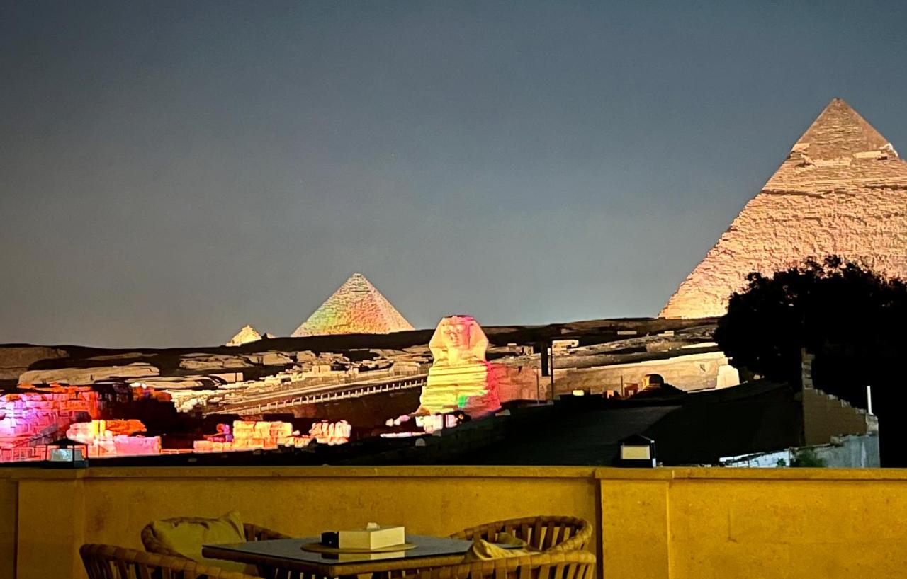 The Gate Hotel Front Pyramids & Sphinx View Kafret el-Gabal Kültér fotó