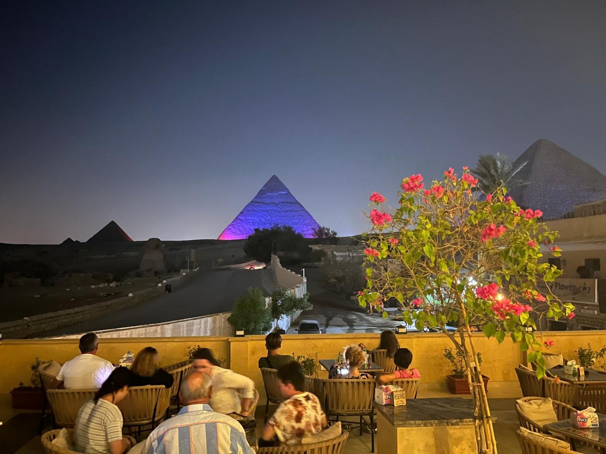 The Gate Hotel Front Pyramids & Sphinx View Kafret el-Gabal Kültér fotó