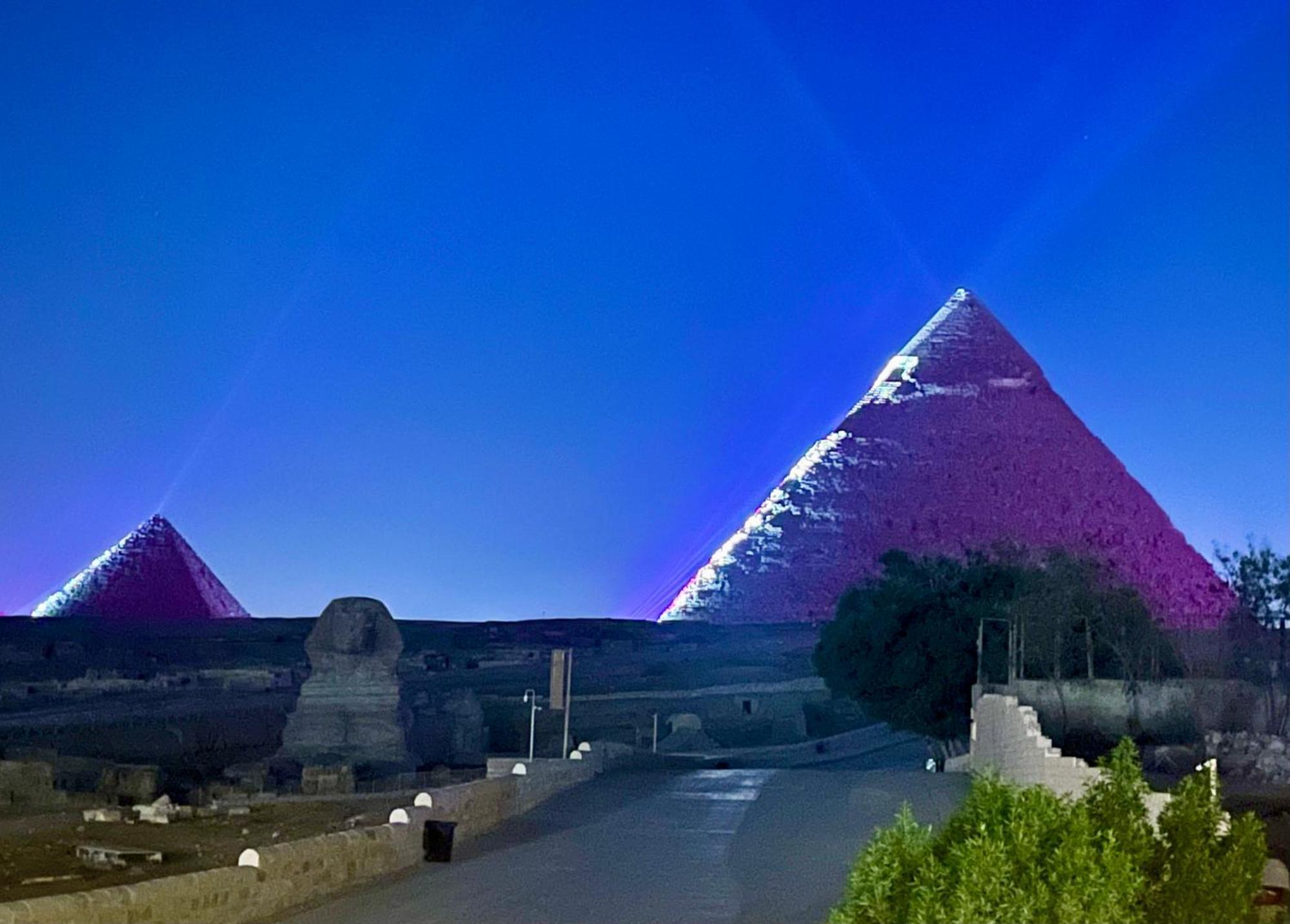 The Gate Hotel Front Pyramids & Sphinx View Kafret el-Gabal Kültér fotó