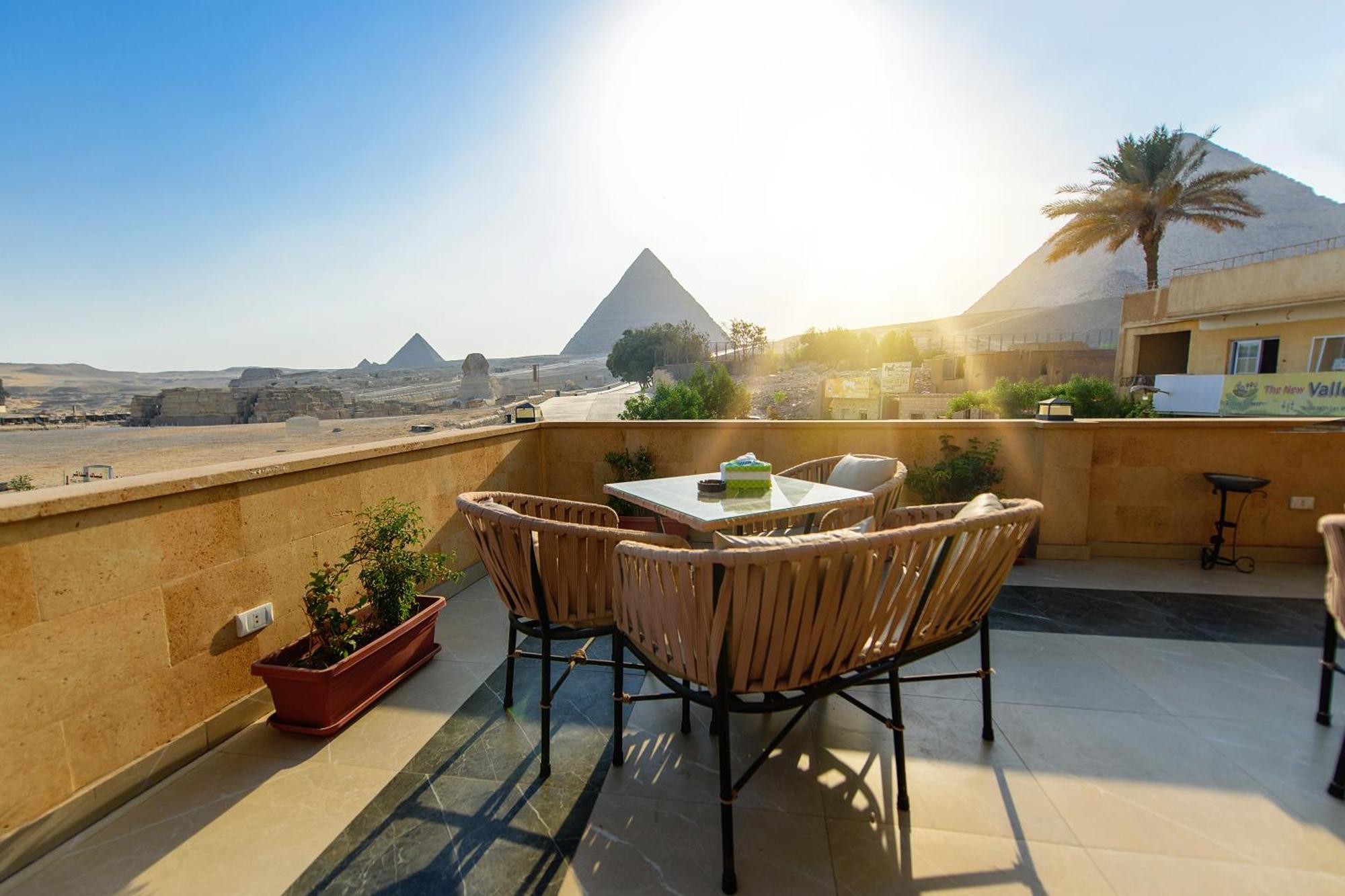 The Gate Hotel Front Pyramids & Sphinx View Kafret el-Gabal Kültér fotó