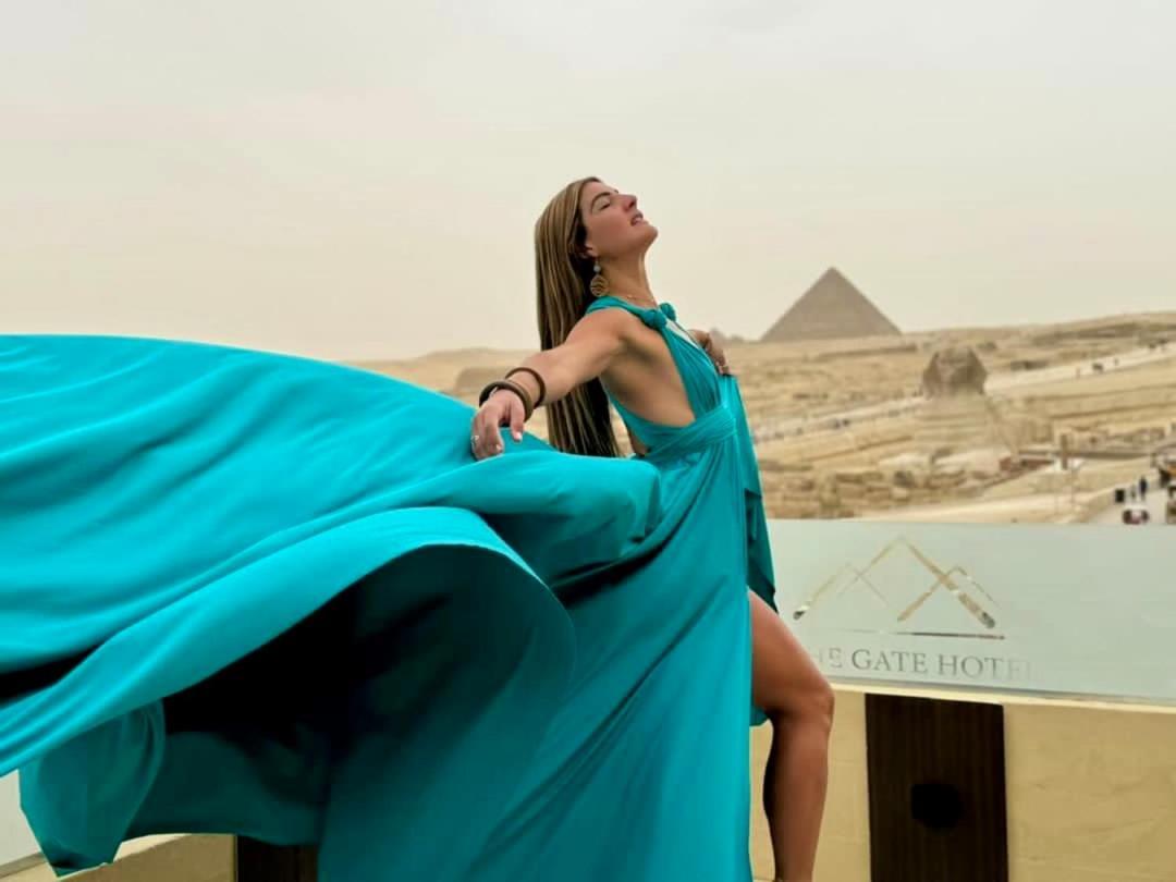 The Gate Hotel Front Pyramids & Sphinx View Kafret el-Gabal Kültér fotó