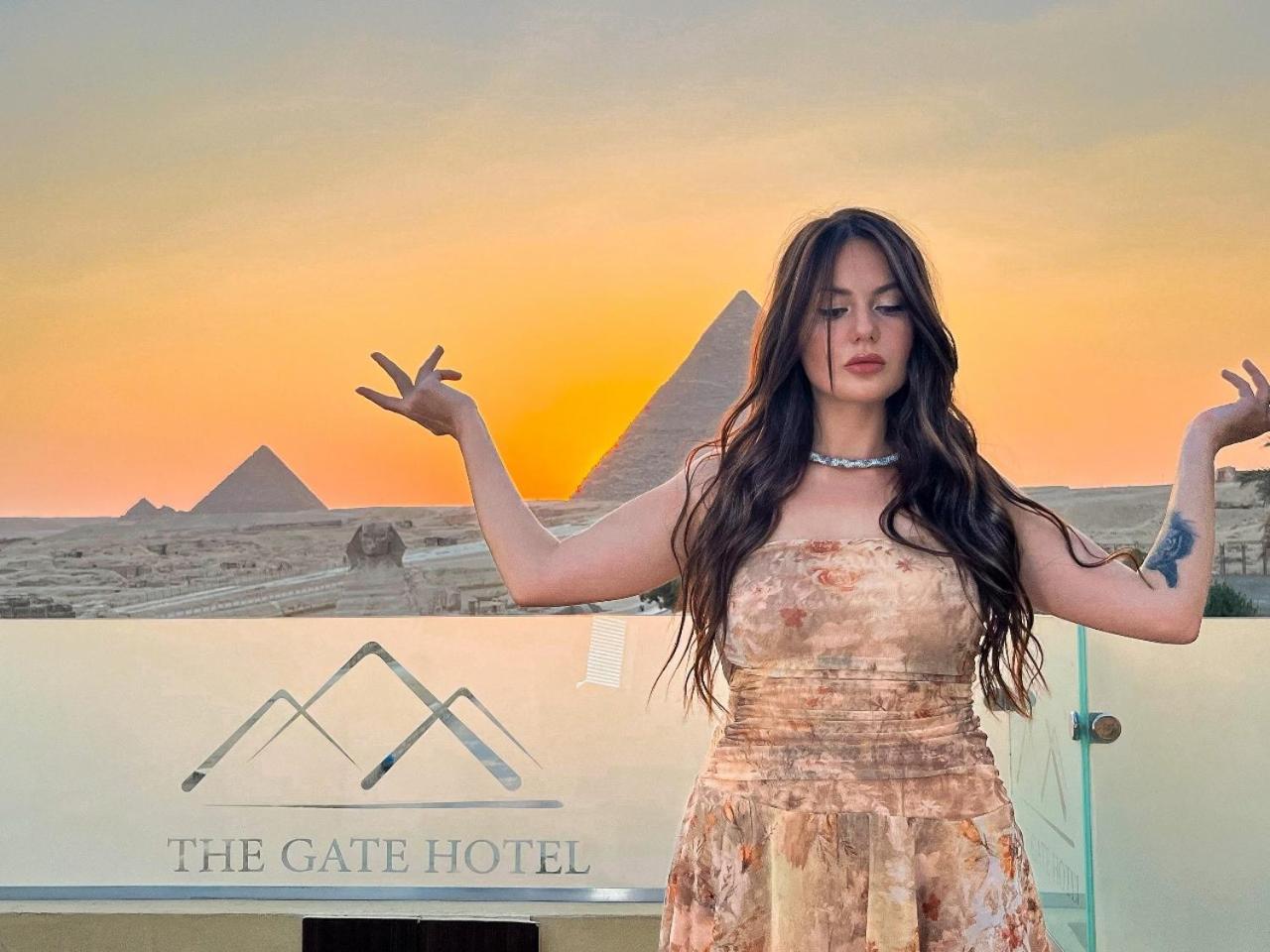 The Gate Hotel Front Pyramids & Sphinx View Kafret el-Gabal Kültér fotó
