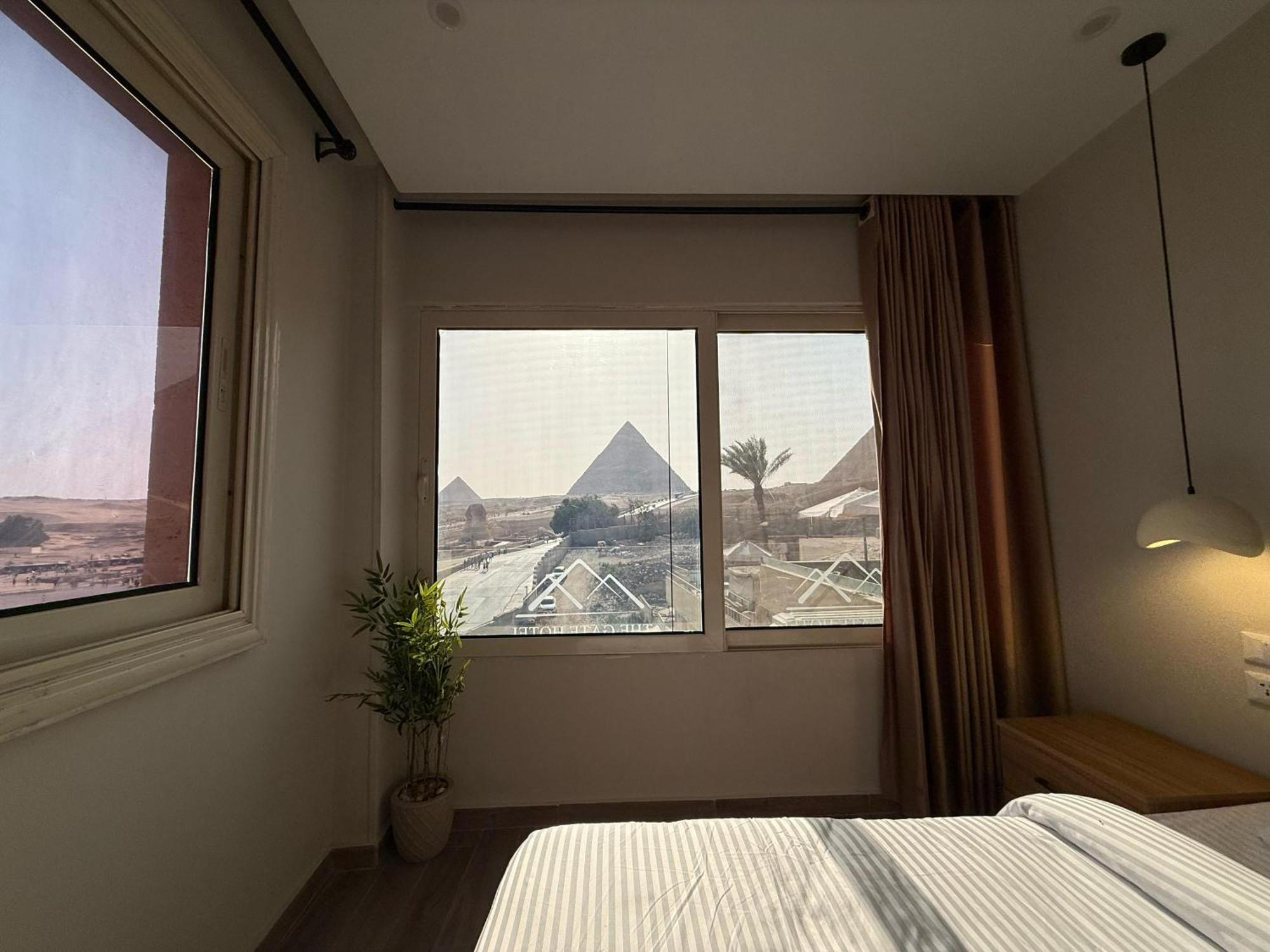 The Gate Hotel Front Pyramids & Sphinx View Kafret el-Gabal Kültér fotó